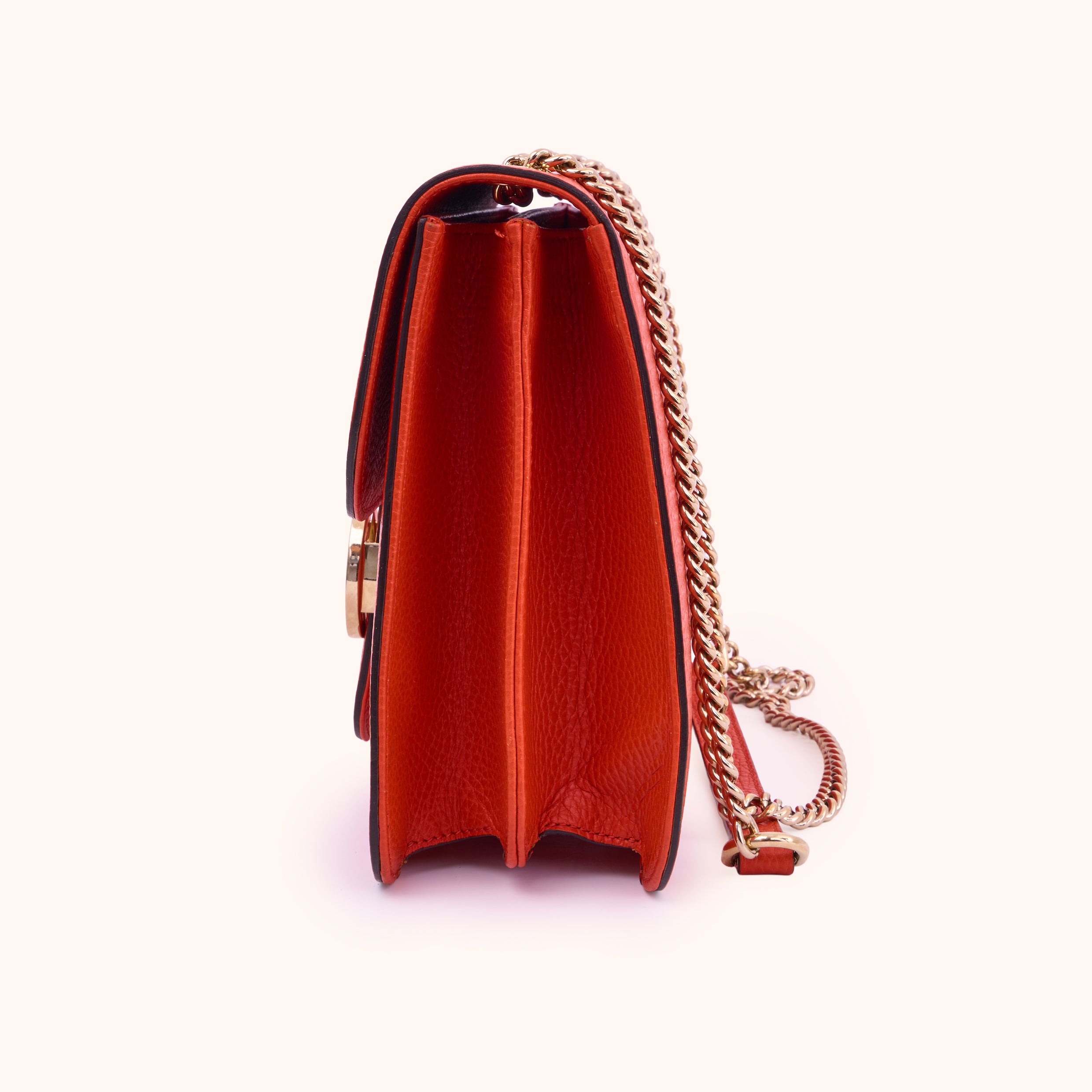 Gucci Interlocking G Flap Bag Rot