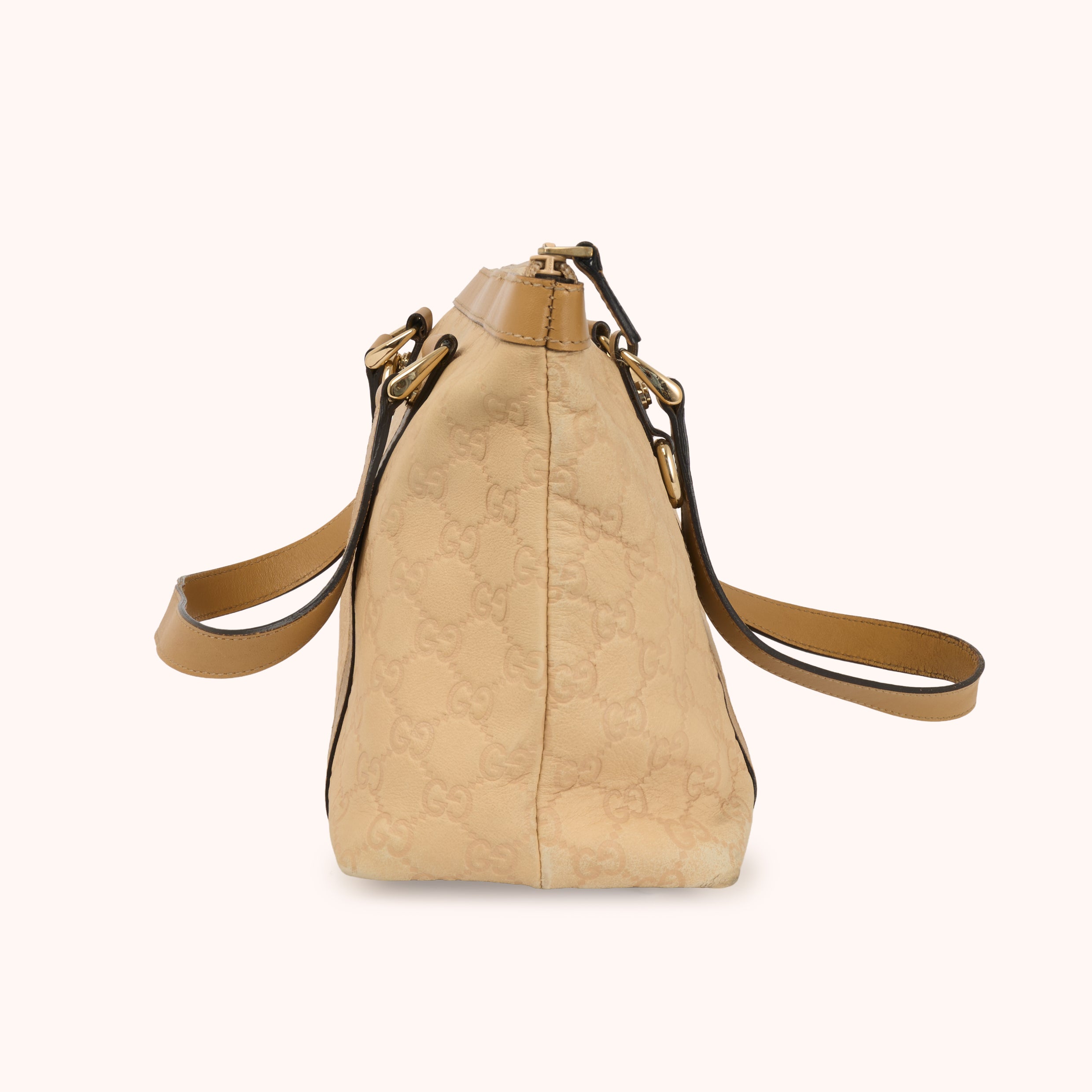 Gucci Canvas Monogram Tote Bag Handbag