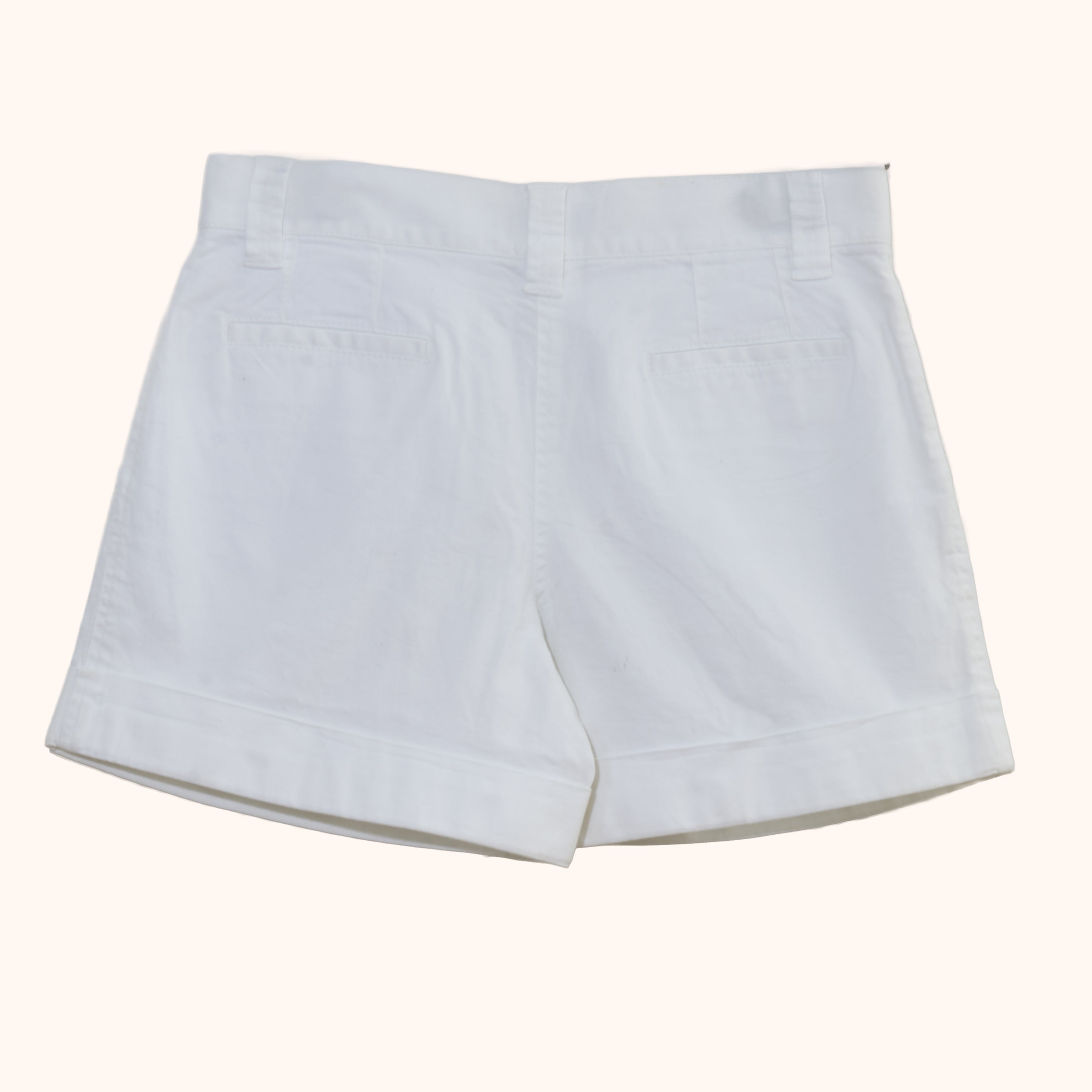 Dolce & Gabbana Weiße Shorts aus Baumwollstretch