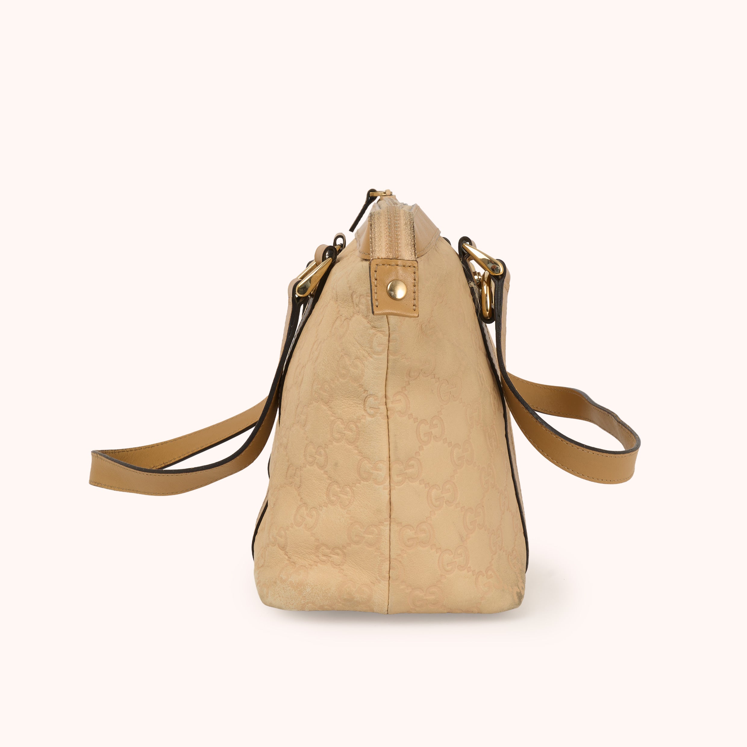 Gucci Canvas Monogram Tote Bag Handbag