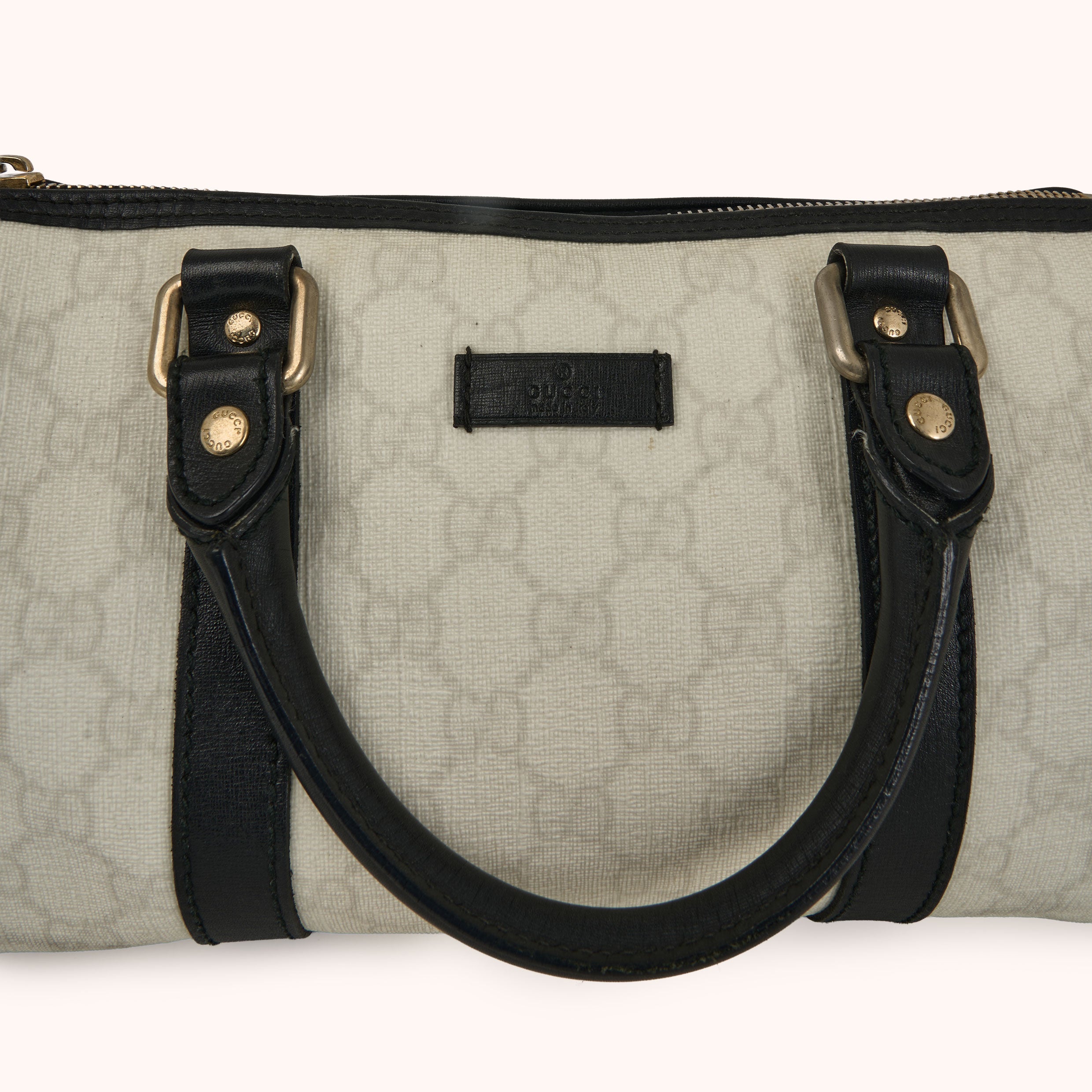 Gucci GG Canvas Boston Bag Handbag