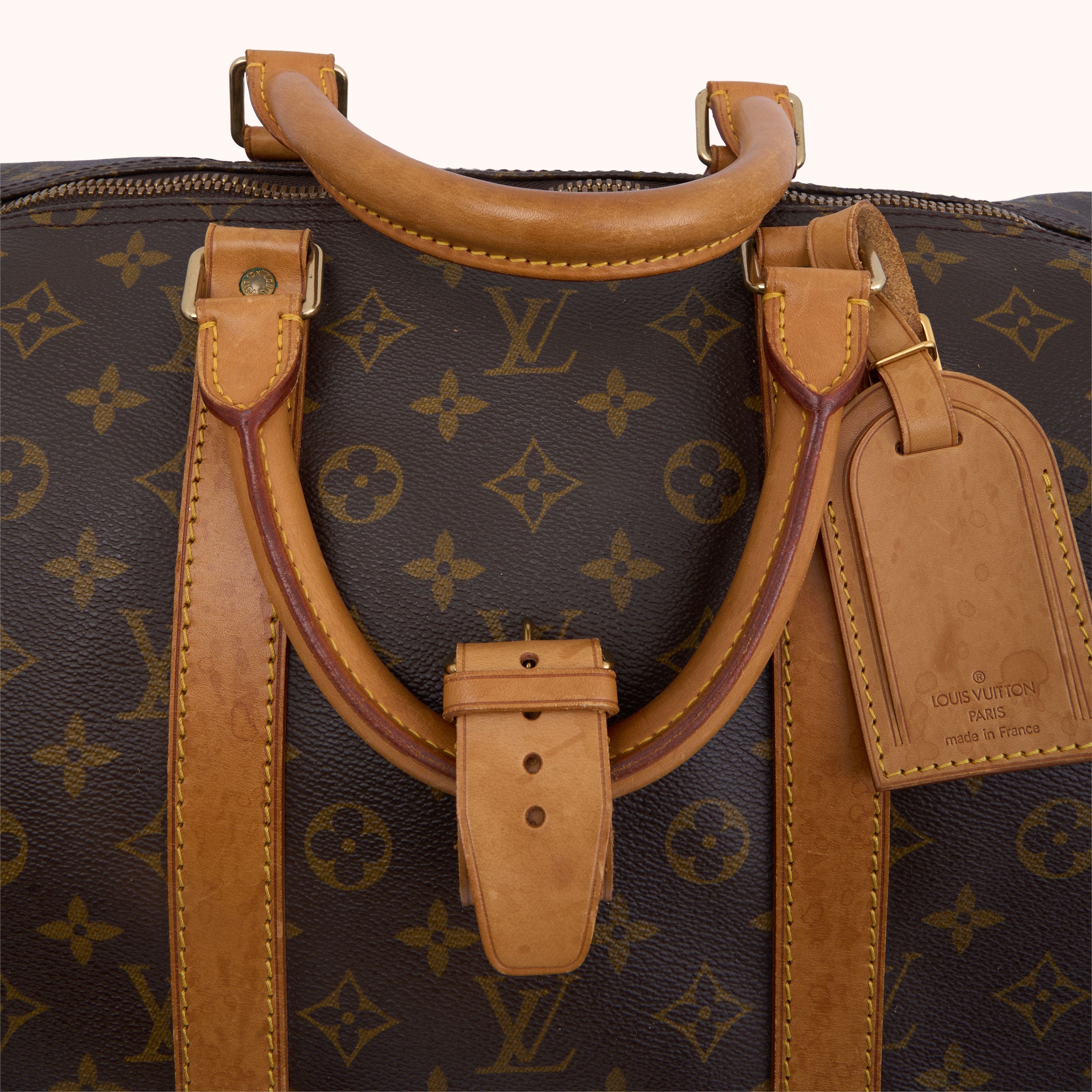 Louis Vuitton Canvas Monogram Keepall 55