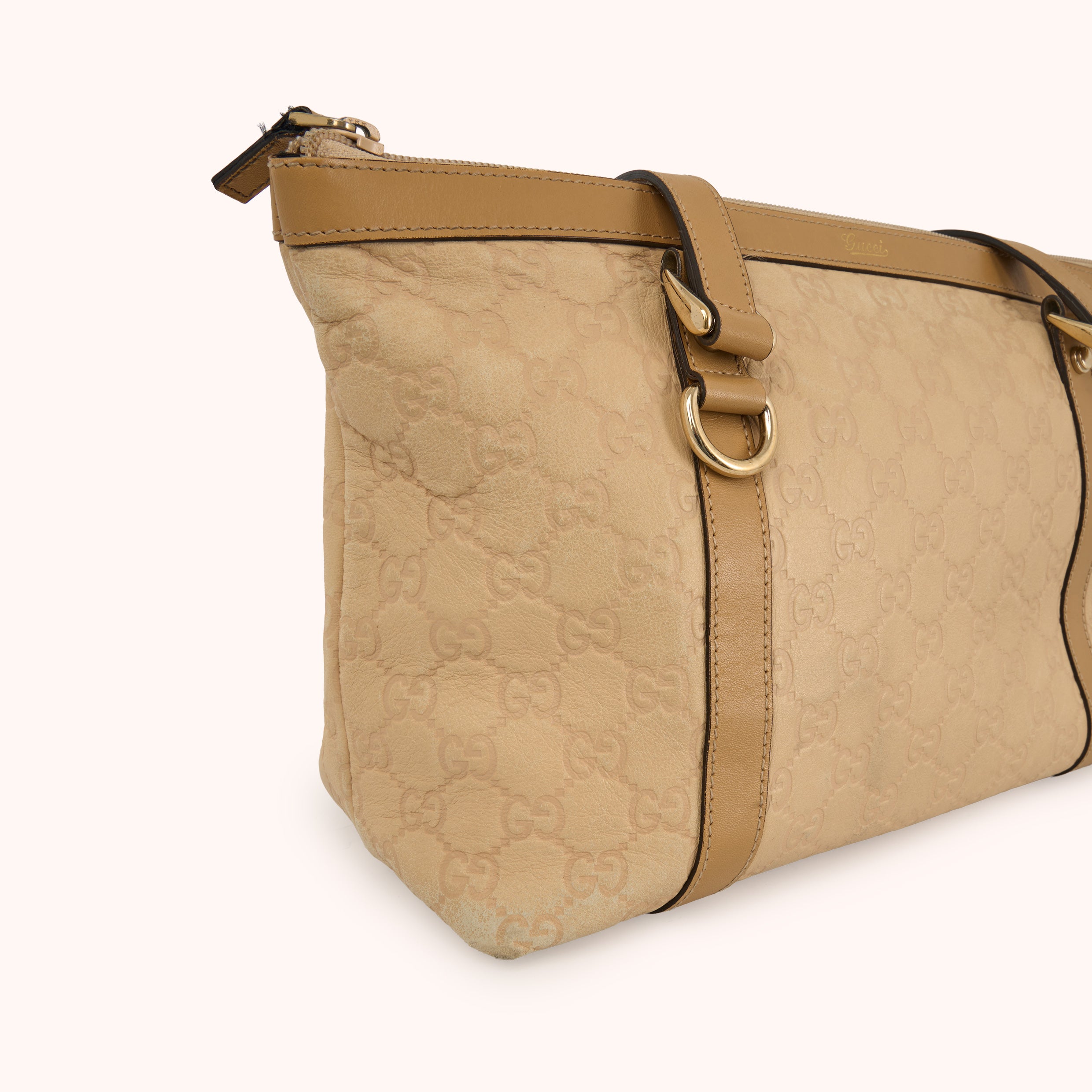 Gucci Canvas Monogram Tote Bag Handbag