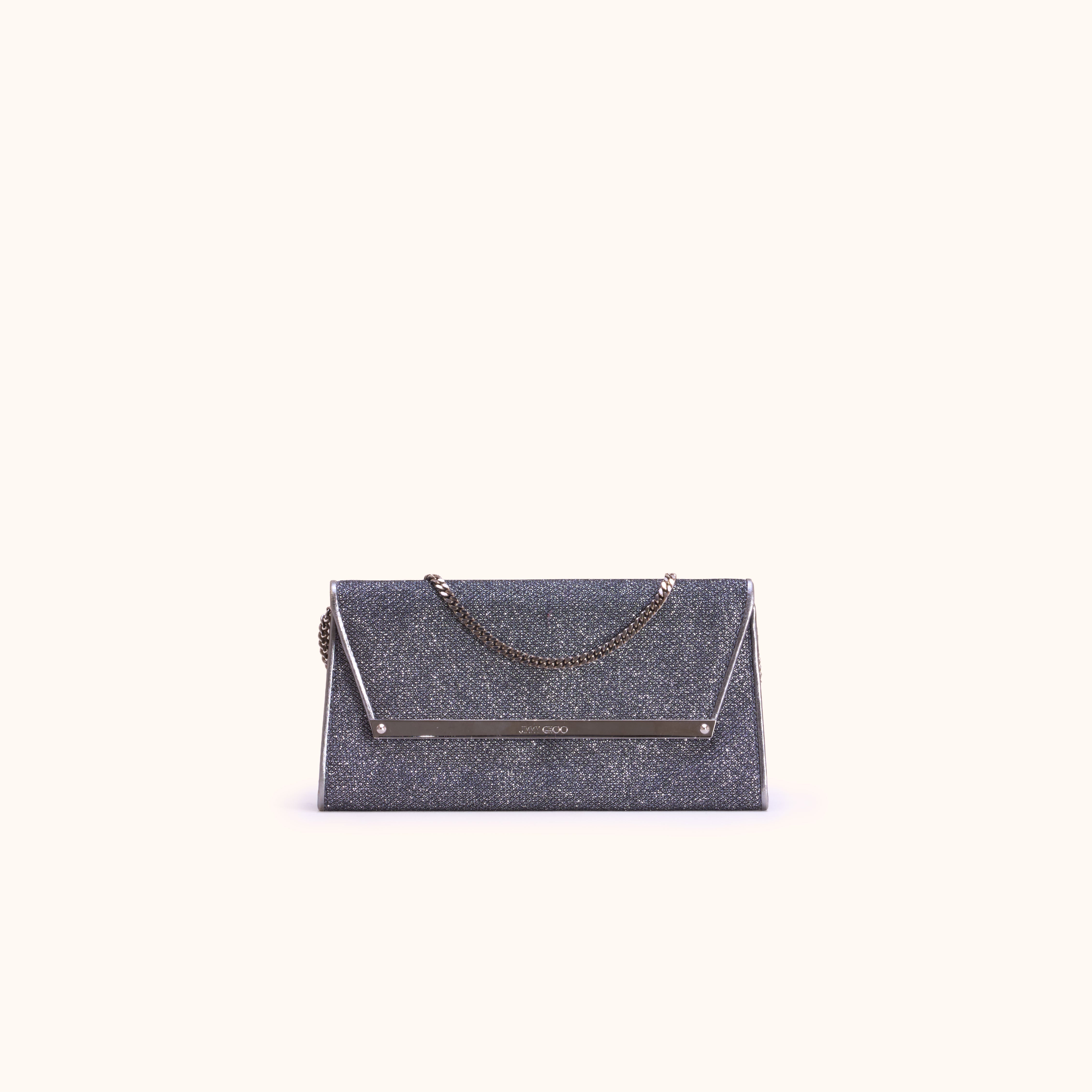 Jimmy Choo Glitter Clutch