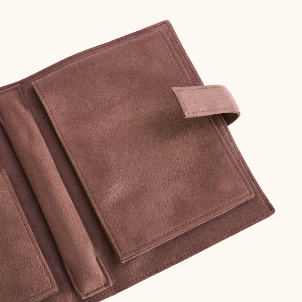 Cartier Schmucketui Veloursleder Braun