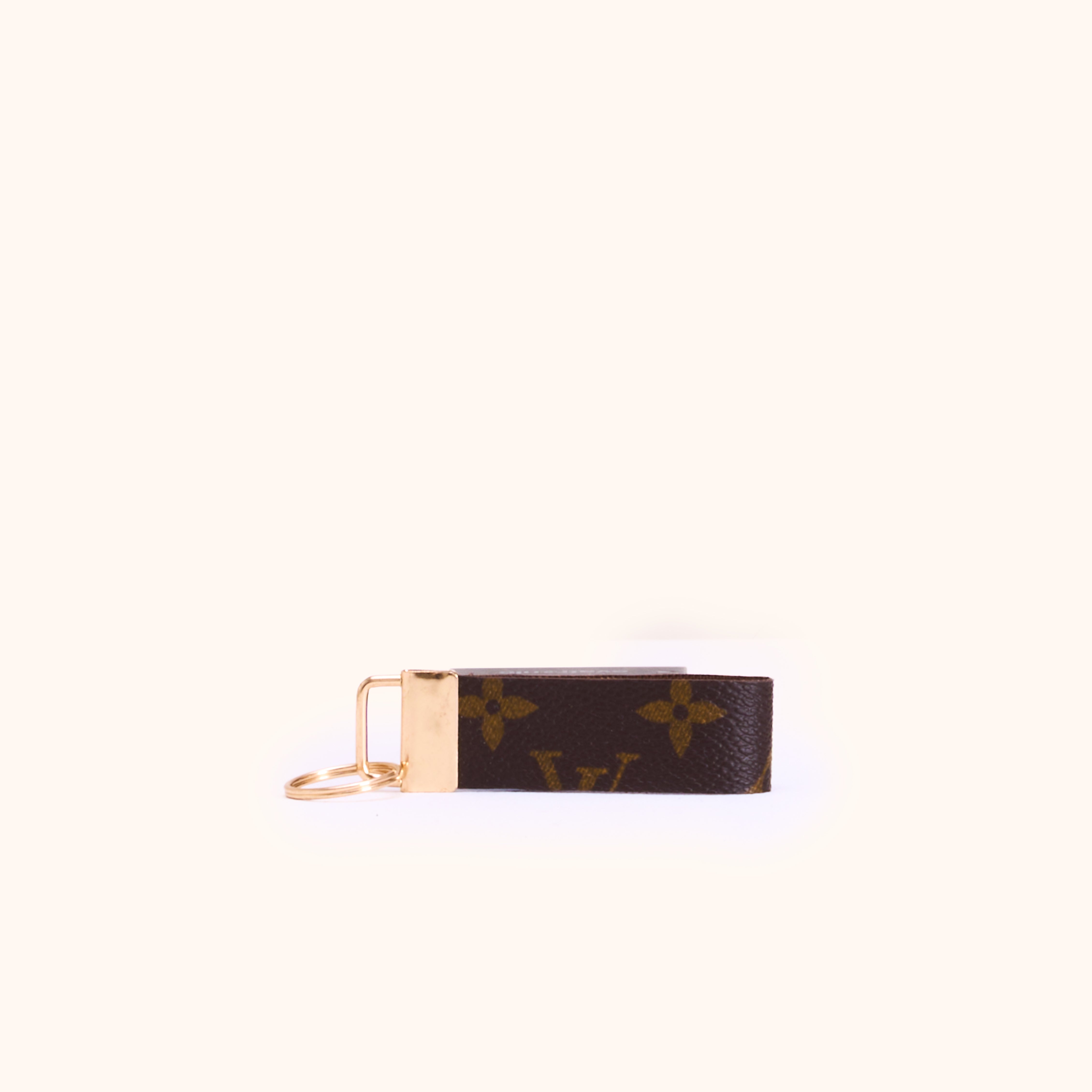 Upcycled Louis Vuitton Monogram Canvas Keychain