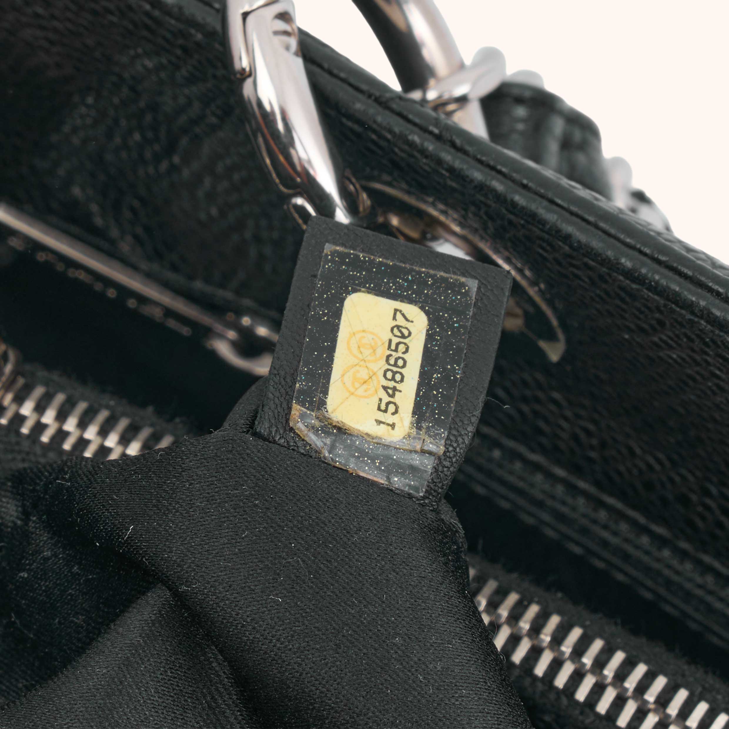 Chanel Grand Shopping Tote Caviar Schwarz Handtasche