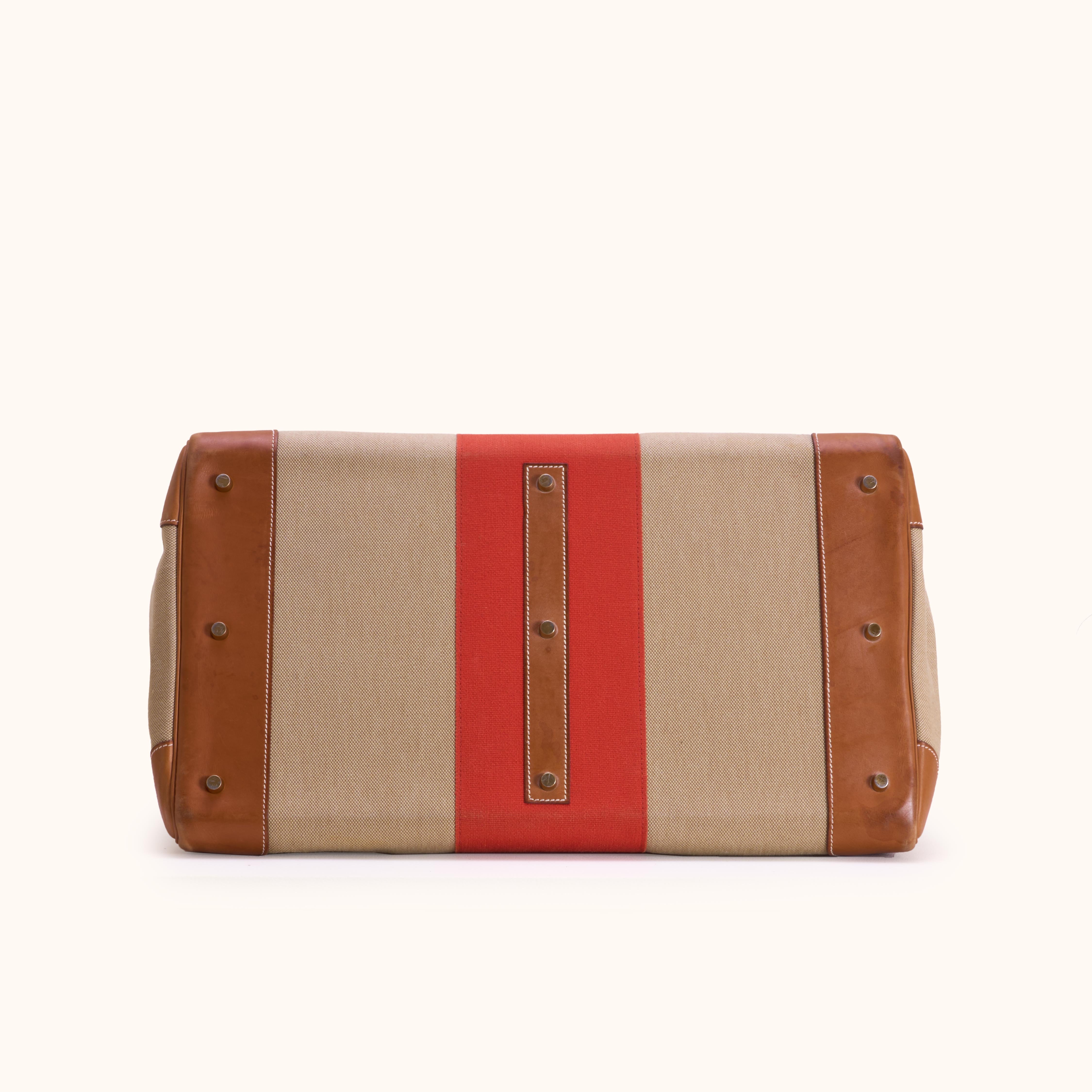 Hermes HAC 50 Birkin Bag Canvas
