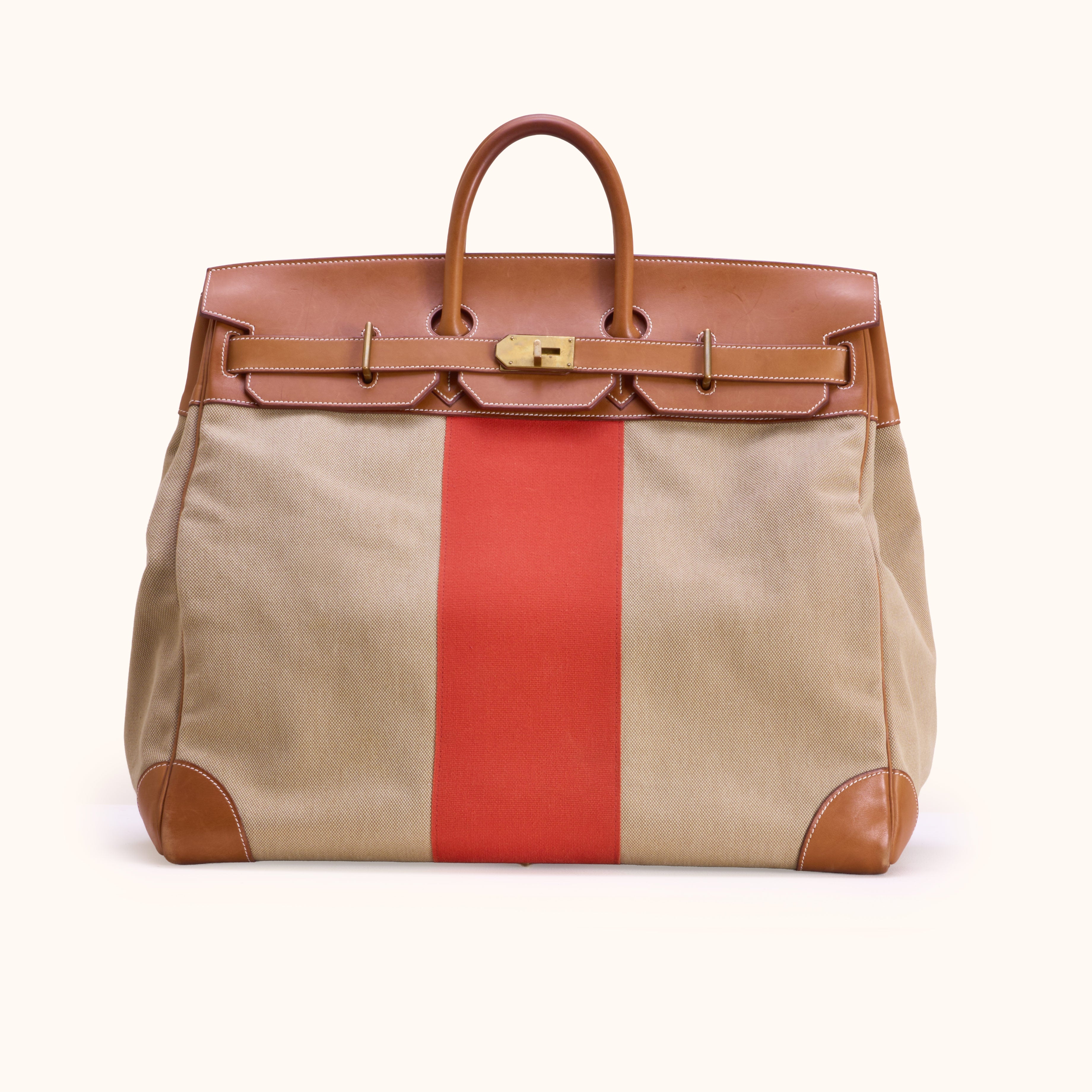 Hermes HAC 50 Birkin Bag Canvas