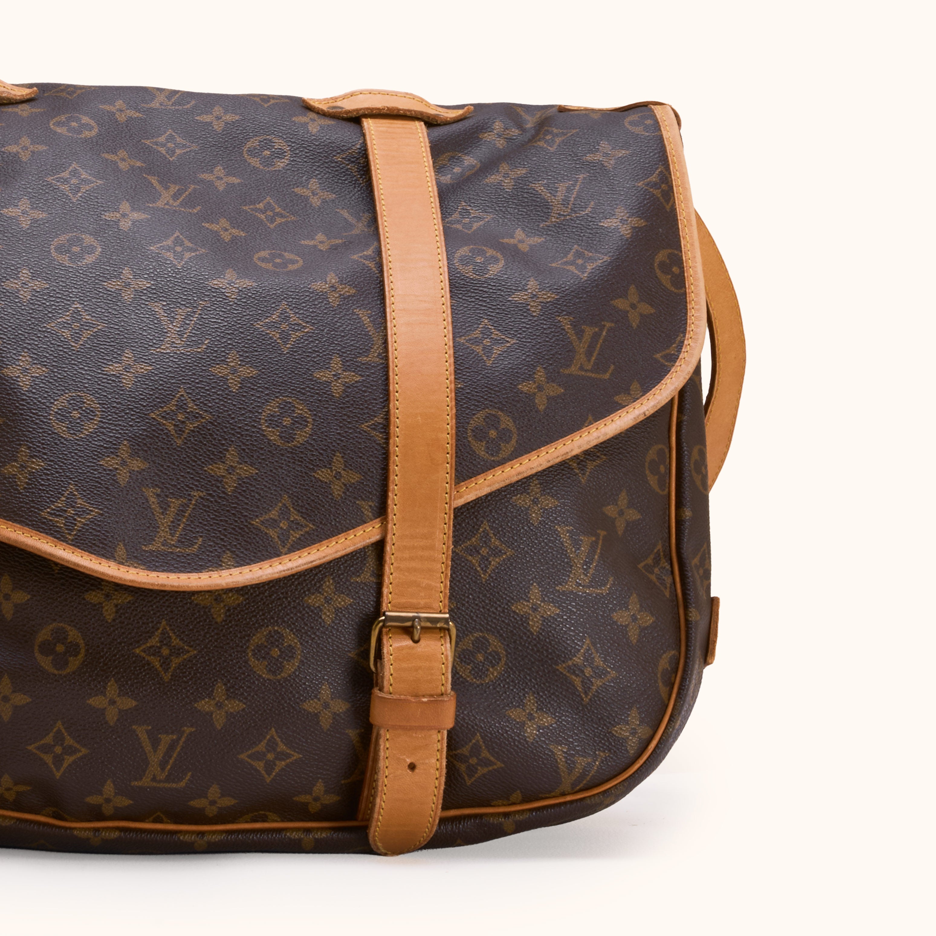 Louis Vuitton Saumur 35 Monogram Canvas
