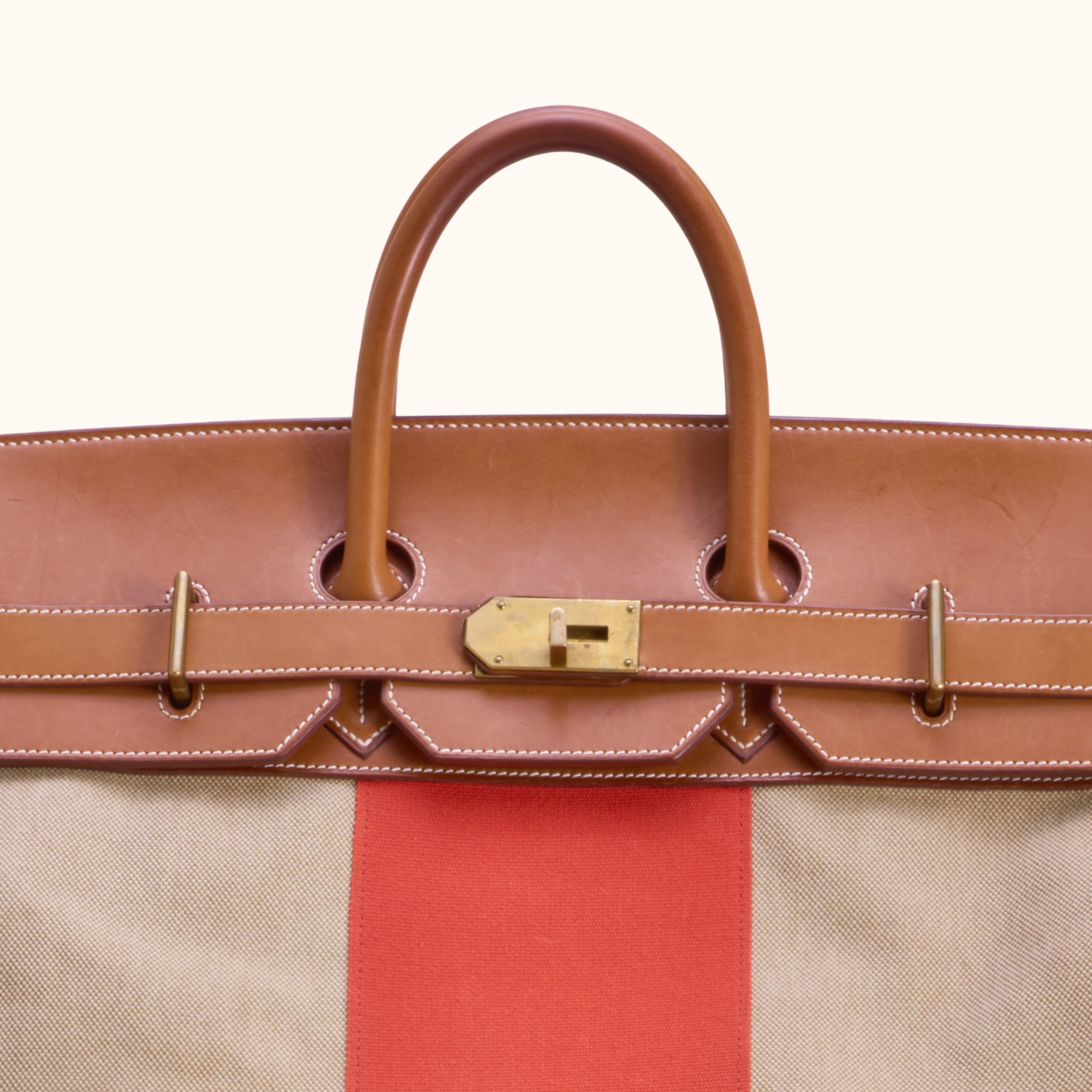 Hermes HAC 50 Birkin Bag Canvas