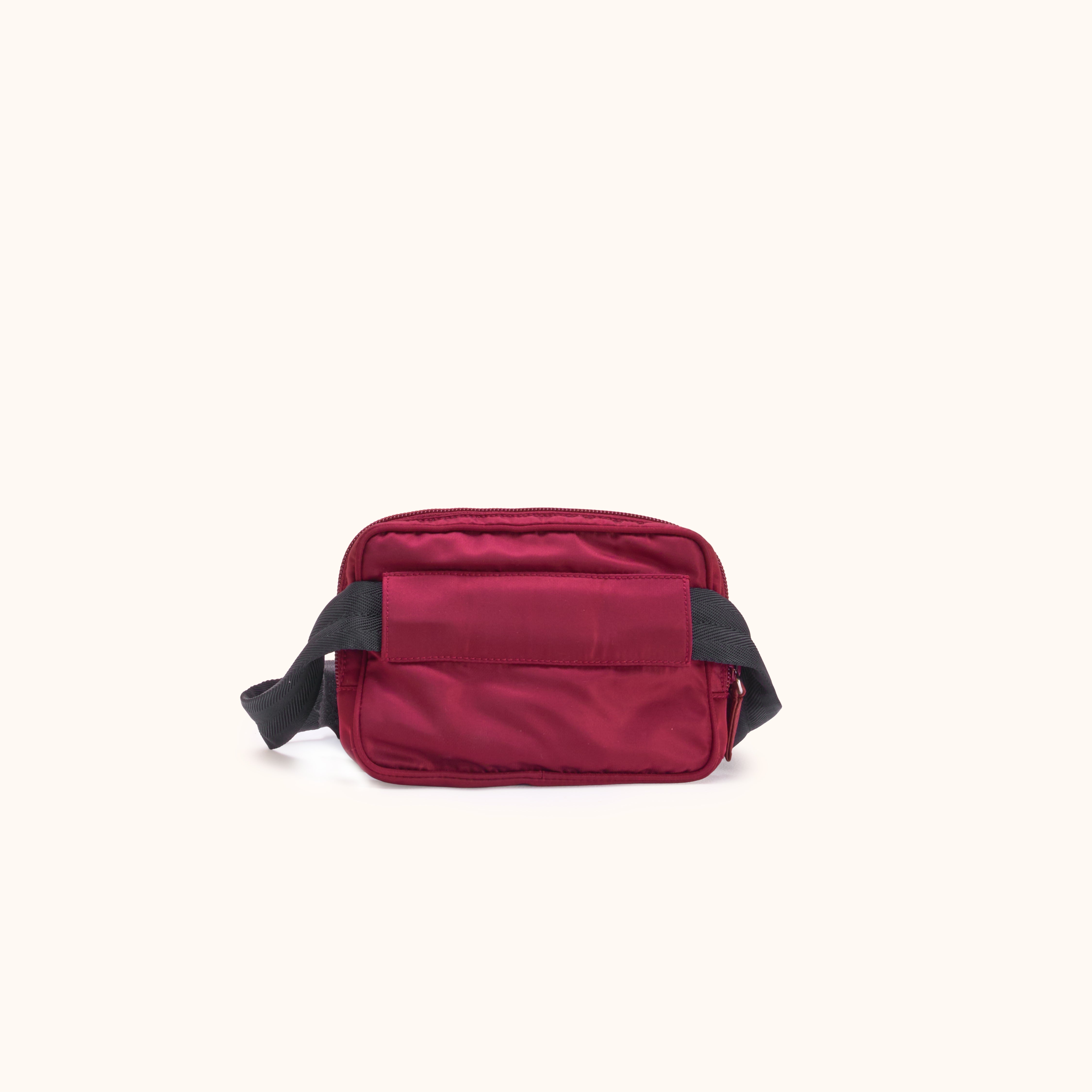 Prada Tessuto Nylon Belt Bag Rot Bauchtasche