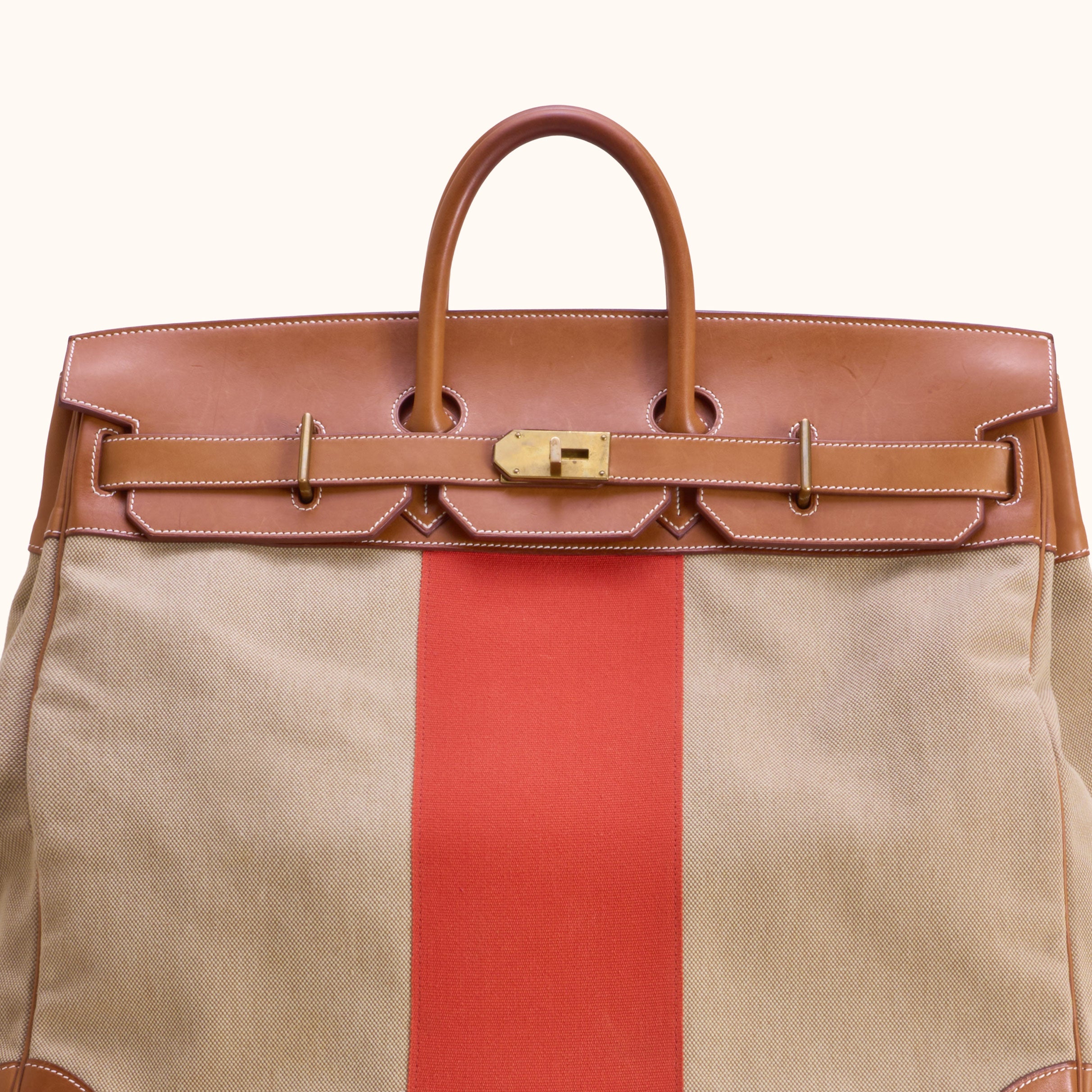Hermes HAC 50 Birkin Bag Canvas