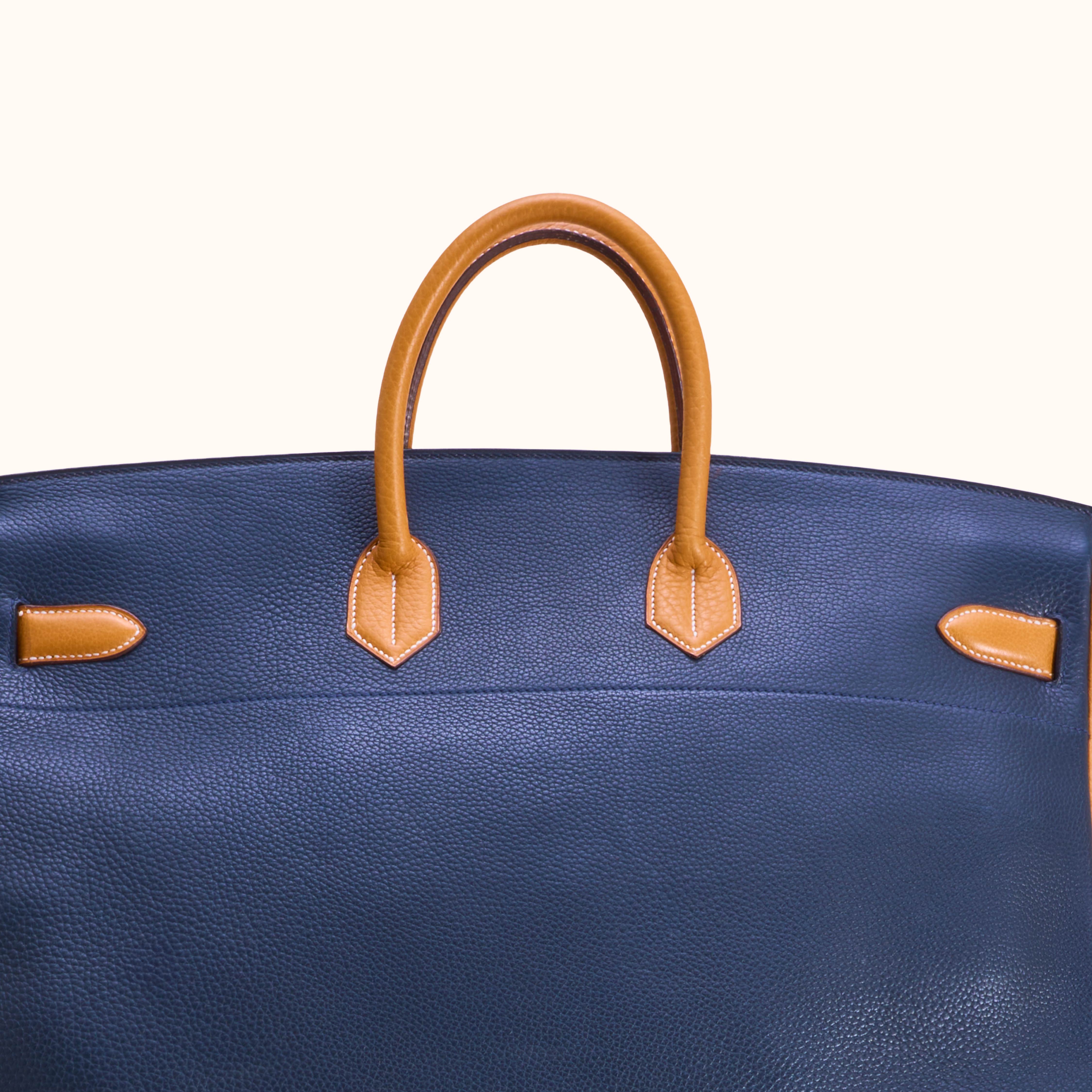 Hermes HAC 50 Birkin Bag Two Tone