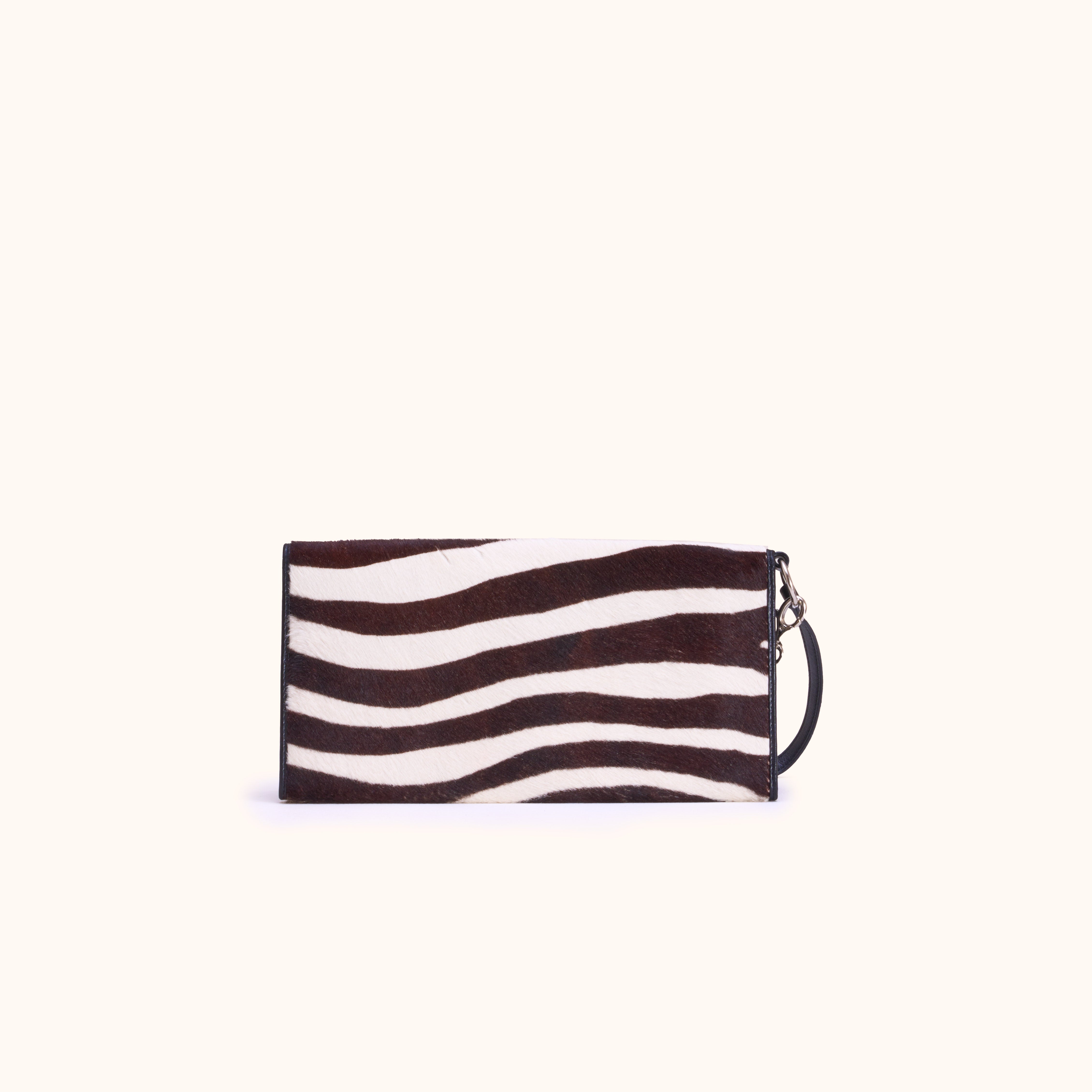 Christian Dior Zebra Print Calf Hair Pochette