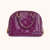 Louis Vuitton Alma BB Vernis Amarante Schultertasche