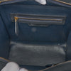 Céline Luggage Tote Mini Tricolor Blau Schwarz