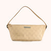Gucci Mini Schultertasche aus GG Canvas – Beige