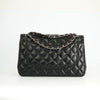 Chanel Classic Double Flap Bag Jumbo Schwarz Lambskin
