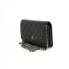 Chanel Wallet on Chain Schwarz mit Silber-Hardware