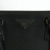 Prada Galleria Executive Tote Bag Black Saffiano Leder Handtasche
