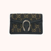 Gucci Dionysus Super Mini Bag – Black/Gold GG Denim