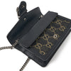 Gucci Dionysus Super Mini Bag – Black/Gold GG Denim