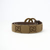 Gucci GG Supreme Gürtel mit Maxi GG und Doppel-G Schnalle