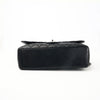 Chanel Classic Maxi Flap Bag in Caviar Leder mit Silber-Hardware