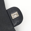 Chanel Classic Maxi Flap Bag in Caviar Leder mit Silber-Hardware