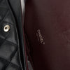 Chanel Classic Maxi Flap Bag in Caviar Leder mit Silber-Hardware