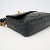 Chanel Camera Bag mit Quaste in Schwarz
