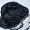 Prada Studded Two-Tone Satchel Handbag