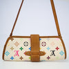 Louis Vuitton Shirley x Takashi Murakami Multicolor Canvas Monogram Shoulder Bag