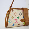 Louis Vuitton Shirley x Takashi Murakami Multicolor Canvas Monogram Shoulder Bag