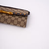 Gucci Vintage Bamboo Clutch mit GG Canvas