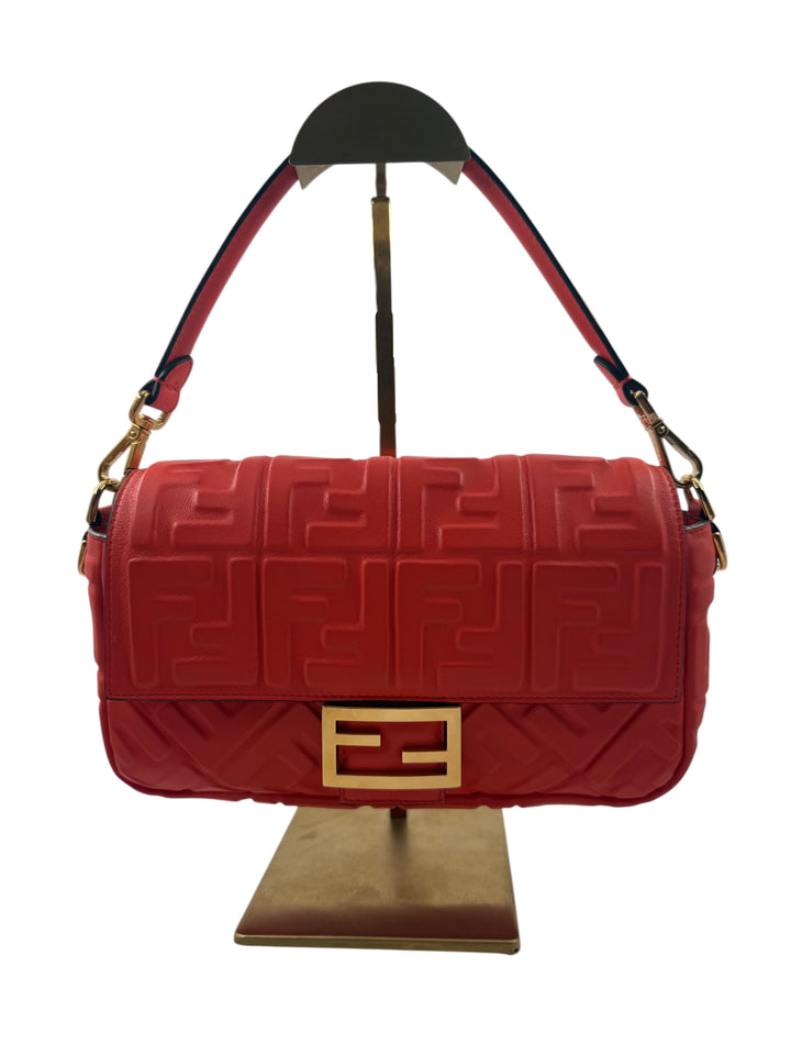 Fendi Embossed Baguette Bag – Ansicht 1