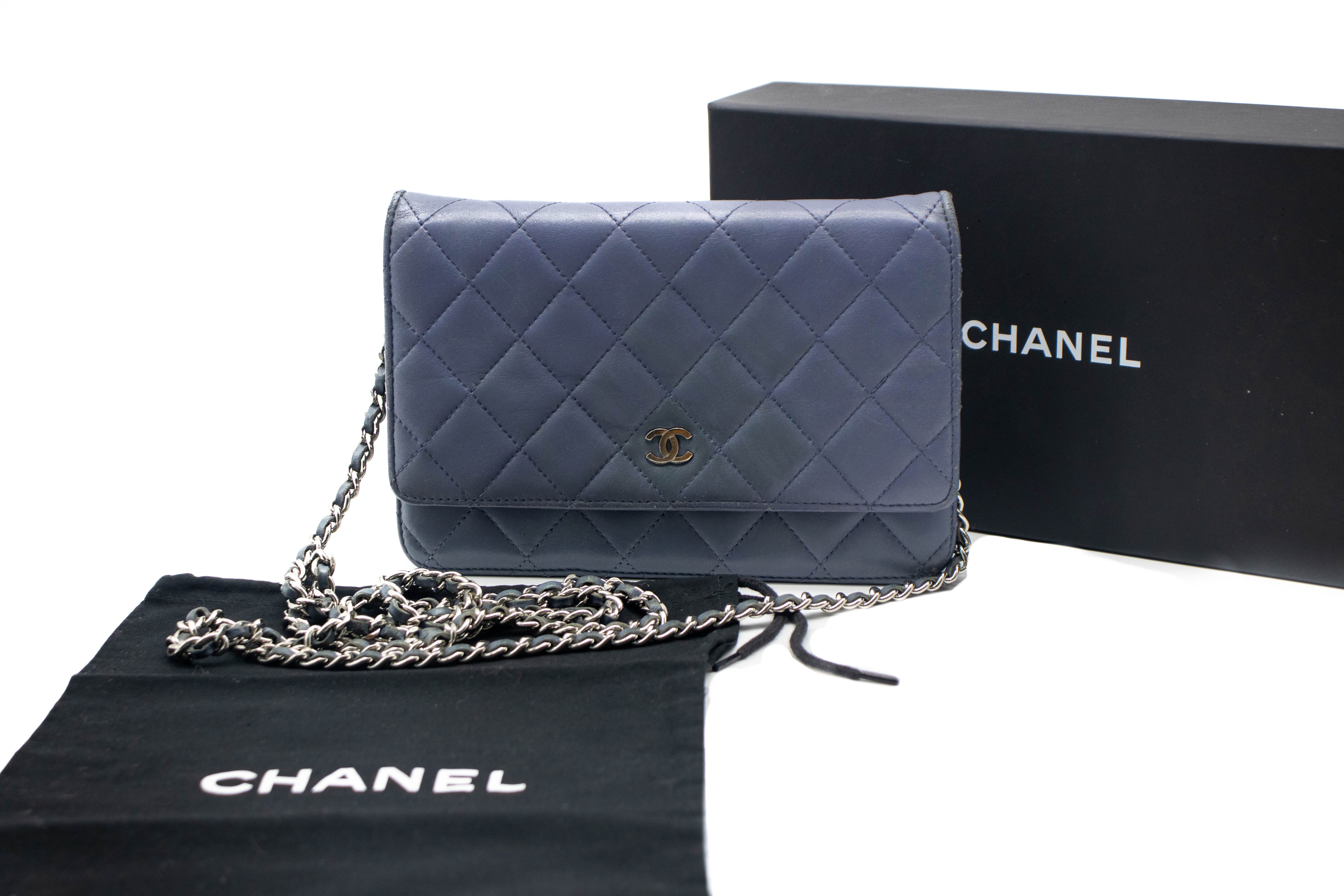 Chanel Wallet on Chain Lamb Leather