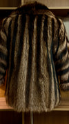 Arina Raccoon Coat