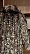 Laureta Silver Fox Coat