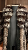 Laureta Silver Fox Coat