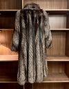 Svetlana Silver Fox Coat