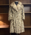 Irina Lynx Coat with Fox Collar