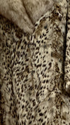 Irina Lynx Coat with Fox Collar