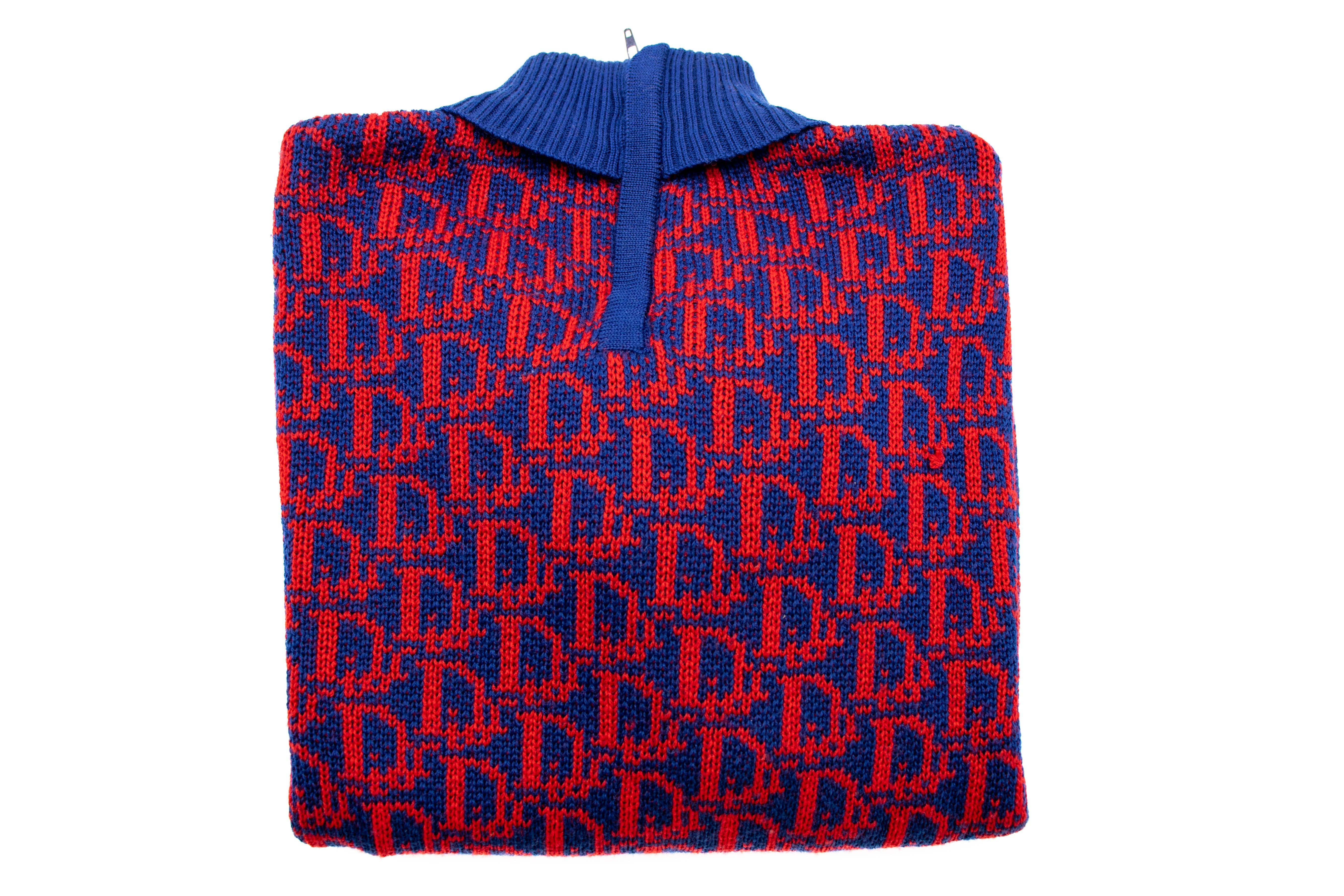 Christian Dior Monogram Womens Cashmere Sweater