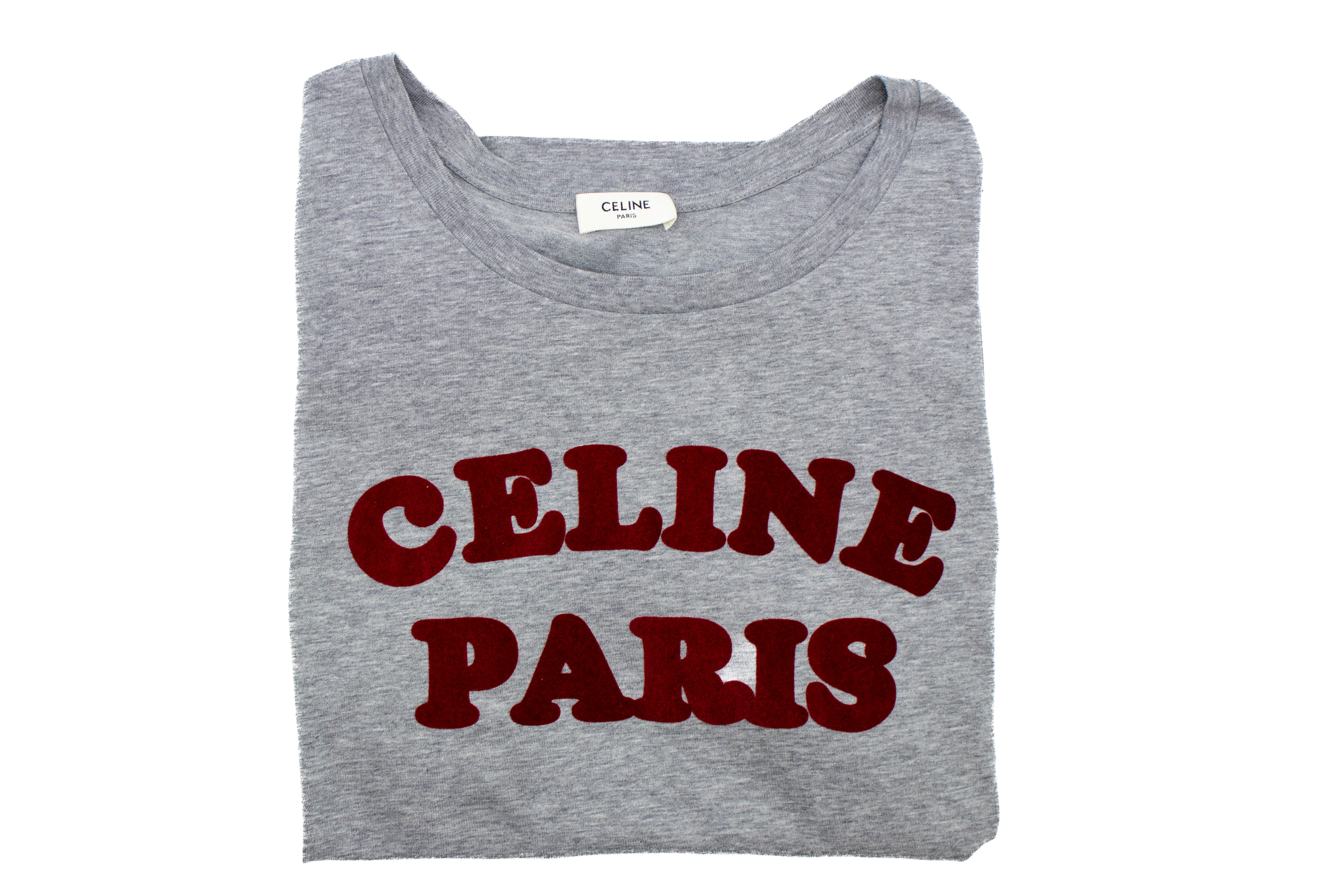 Celine Paris Logo T-shirt