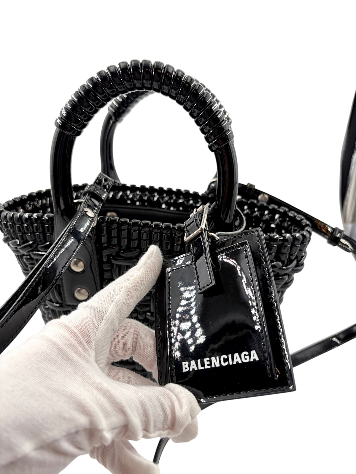 Balenciaga Bistro XXS Basket Bag