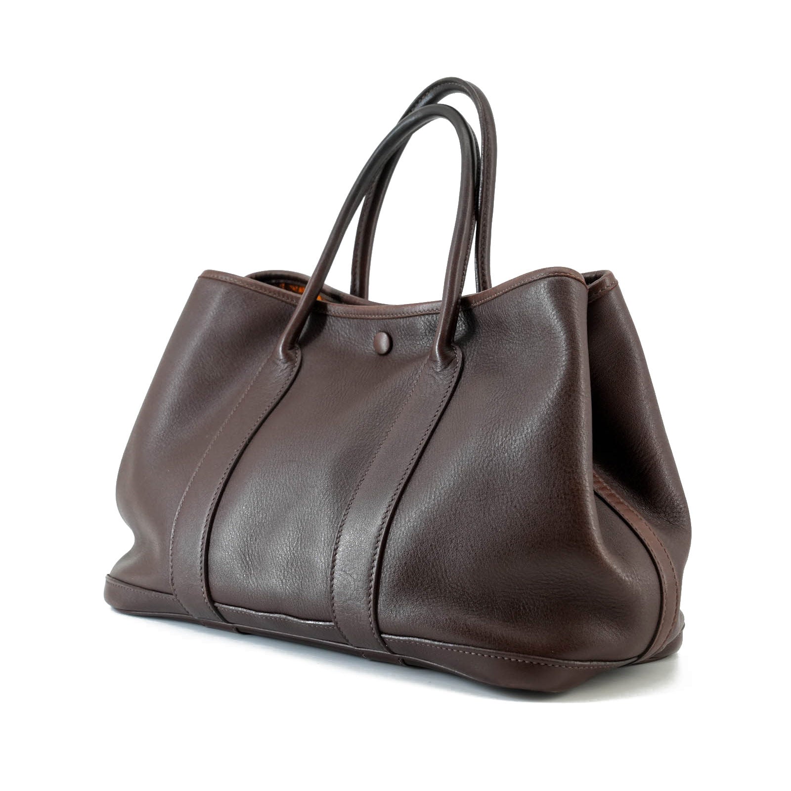 Hermes Garden Party Leather Handbag
