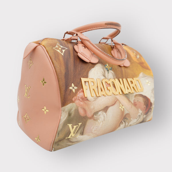 Louis Vuitton X Jeff Koons Masters Collection Fragonard Speedy 30 Handbag