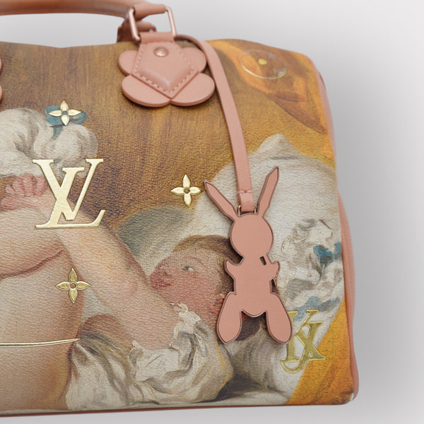 Louis Vuitton X Jeff Koons Masters Collection Fragonard Speedy 30 Handbag